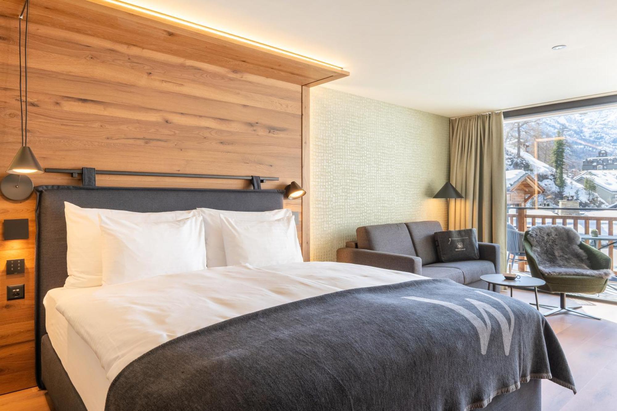 Hotel Welschen Zermatt Zimmer foto